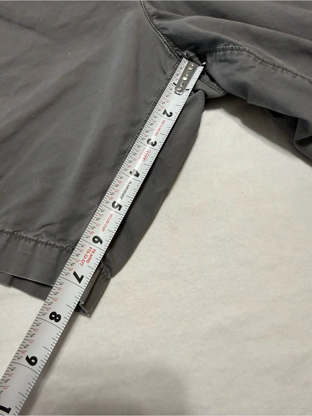 Original Penguin Men's Blue/Gray Flat-Front Cotton Shorts